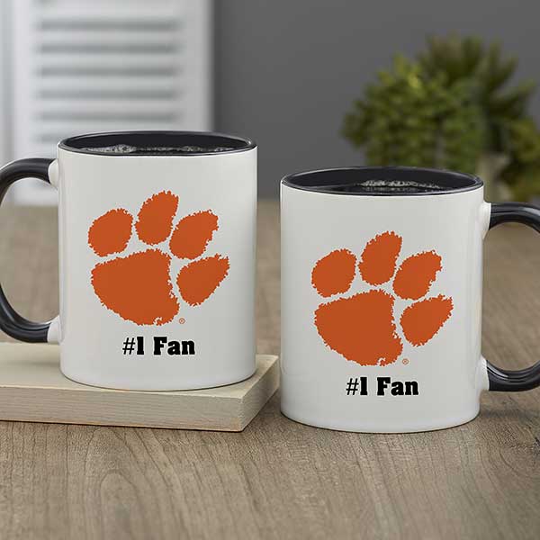 NCAA Clemson Tigers Personalized Coffee Mugs - 33049