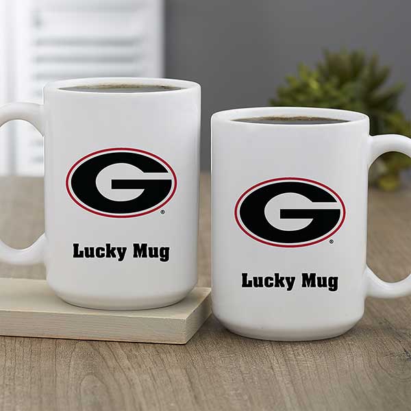 NCAA Georgia Bulldogs Personalized Coffee Mugs - 33050