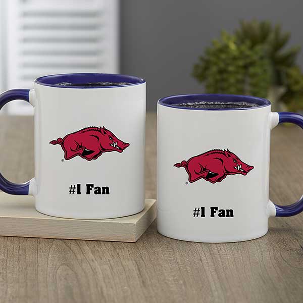 NCAA Arkansas Razorbacks Personalized Coffee Mugs - 33051