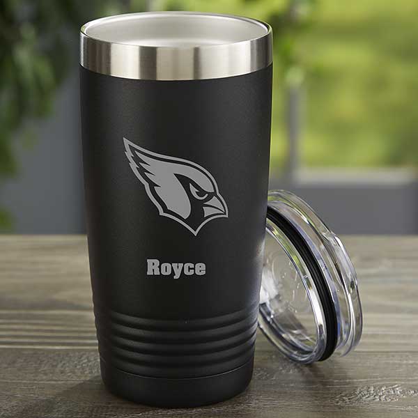 NFL Arizona Cardinals Personalized Stainless Steel Tumblers - 33057