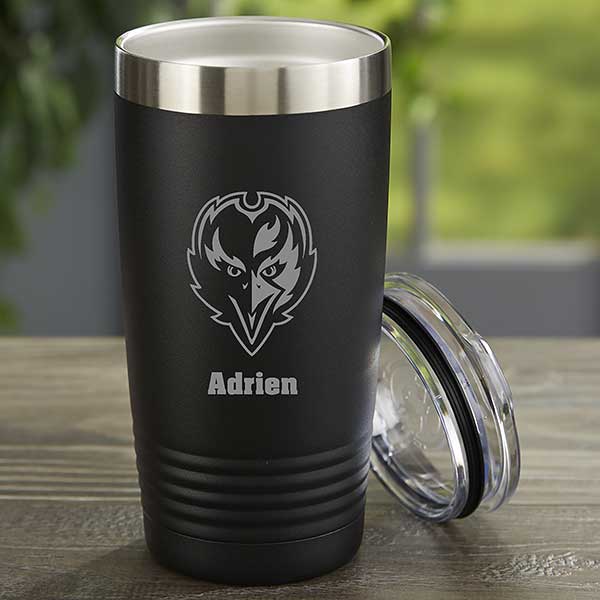 NFL Baltimore Ravens Personalized Stainless Steel Tumblers - 33060
