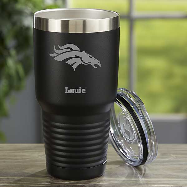 NFL Denver Broncos Personalized Stainless Steel Tumblers - 33067