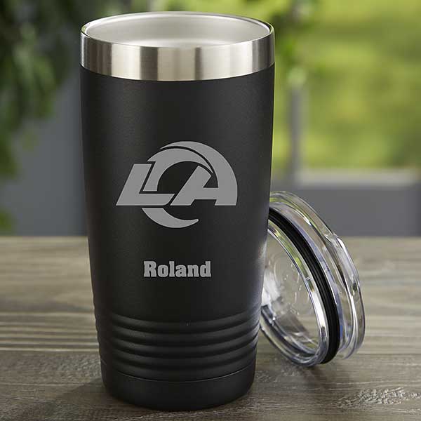 NFL Los Angeles Rams Personalized Stainless Steel Tumblers - 33075