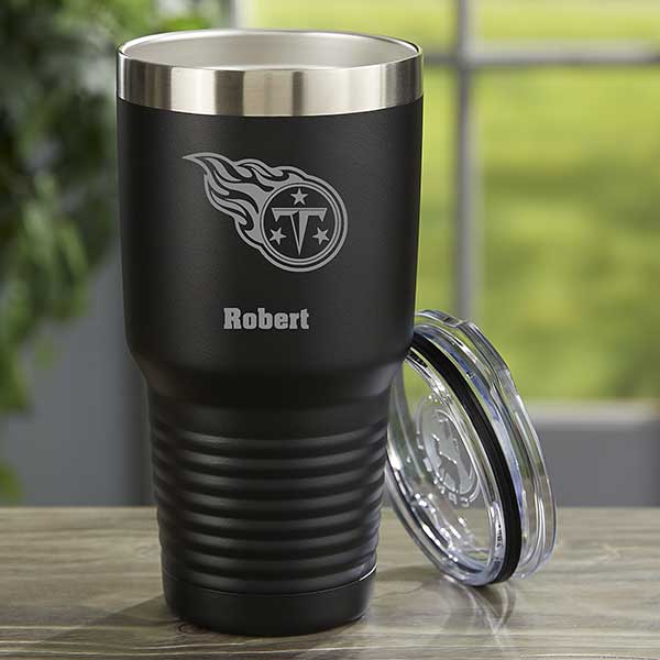 NFL Tennessee Titans Personalized Stainless Steel Tumblers - 33088
