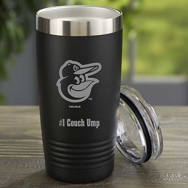 MLB Baltimore Orioles Personalized Stainless Steel Tumbler  - 33093