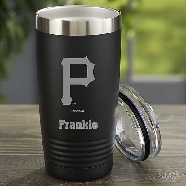 MLB Pittsburgh Pirates Personalized Stainless Steel Tumbler  - 33111