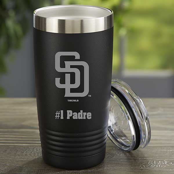 MLB San Diego Padres Personalized Stainless Steel Tumbler  - 33112