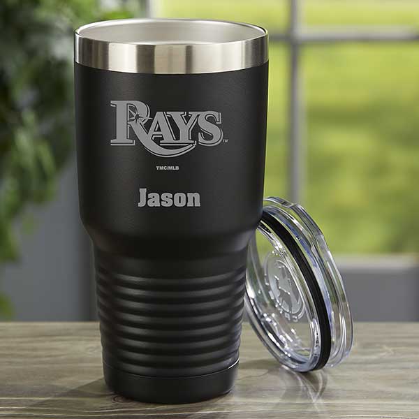 MLB Tampa Bay Rays Personalized Stainless Steel Tumbler  - 33116