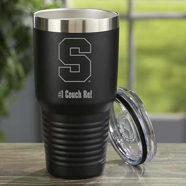 NCAA Syracuse Orange Personalized Stainless Steel Tumblers - 33131