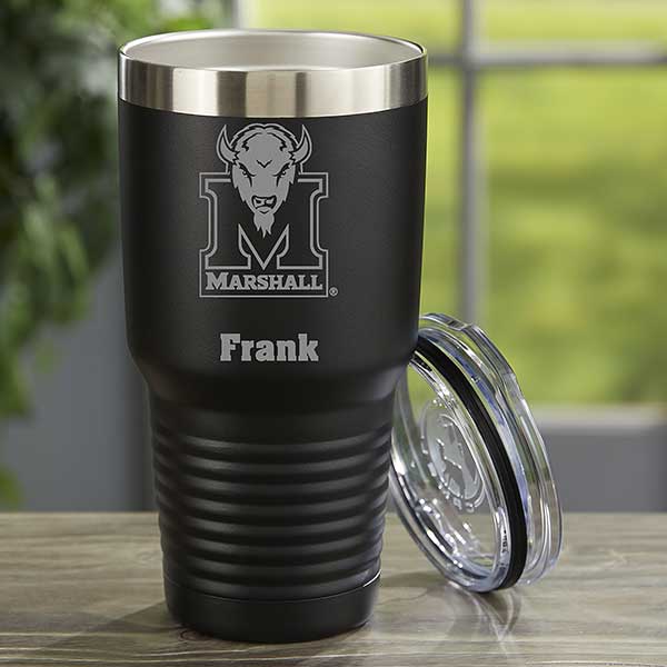 NCAA Marshall Thundering Herd Personalized Stainless Steel Tumblers - 33133
