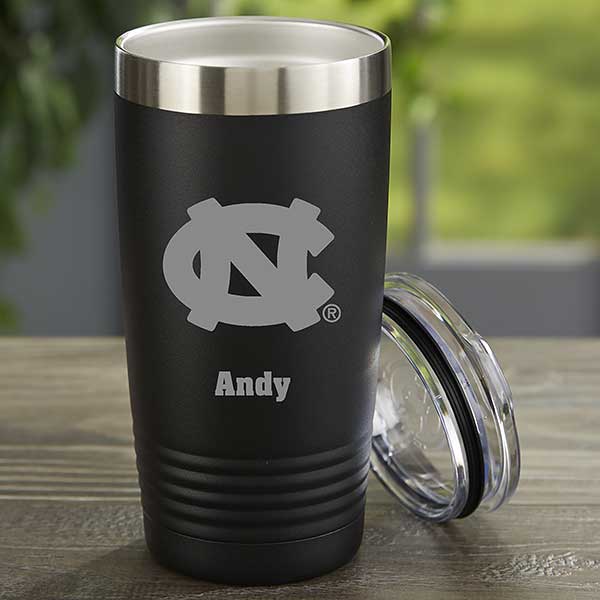 NCAA North Carolina Tar Heels Personalized Stainless Steel Tumblers - 33137