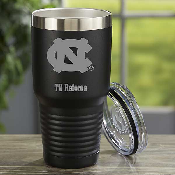 NCAA North Carolina Tar Heels Personalized Stainless Steel Tumblers - 33137