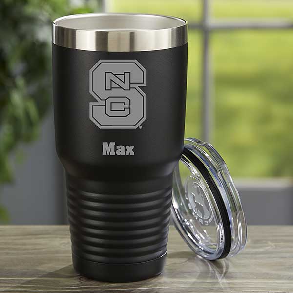 NCAA NC State Wolfpack Personalized Stainless Steel Tumblers - 33139