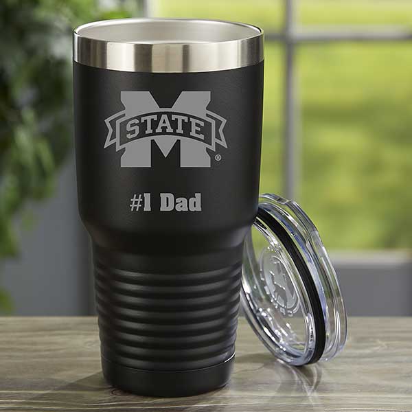 NCAA Mississippi State Bulldogs Personalized Stainless Steel Tumbler - 33145