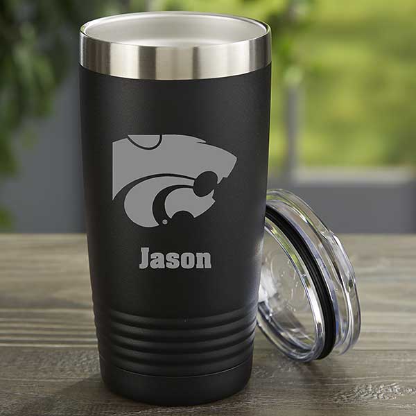 NCAA Kansas State Wildcats Personalized Stainless Steel Tumblers - 33148