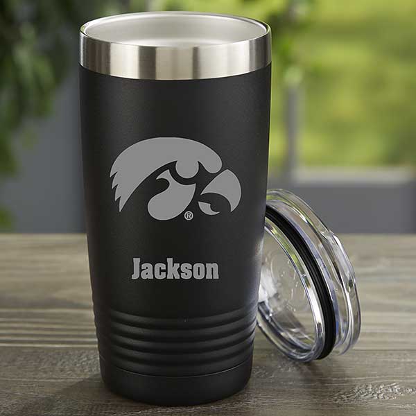 NCAA Iowa Hawkeyes Personalized Stainless Steel Tumblers - 33152