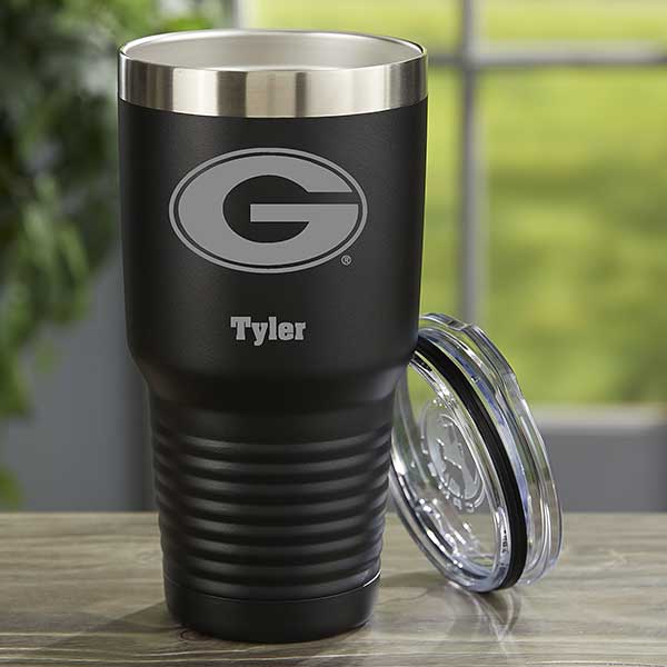 NCAA Georgia Bulldogs Personalized Stainless Steel Tumblers - 33163