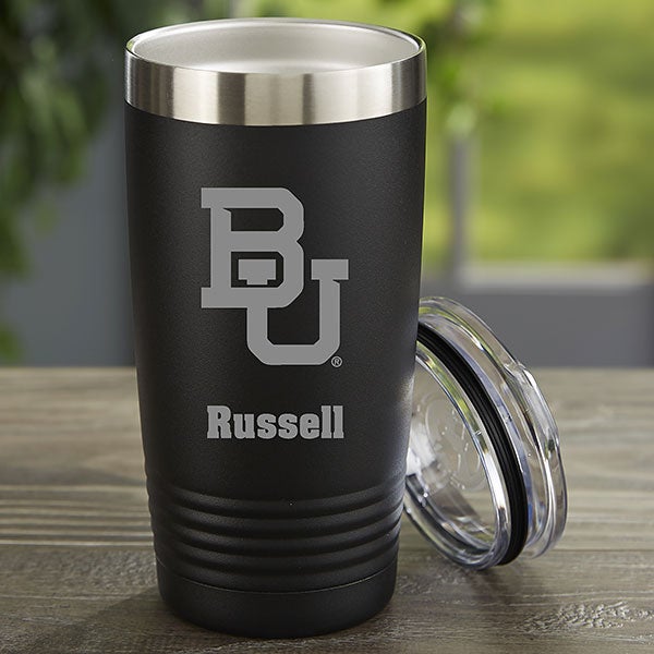 NCAA Baylor Bears Personalized Stainless Steel Tumblers - 33167