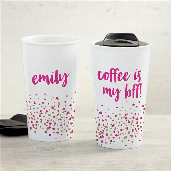 Signature Style Personalized 14 oz. Commuter Travel Mug