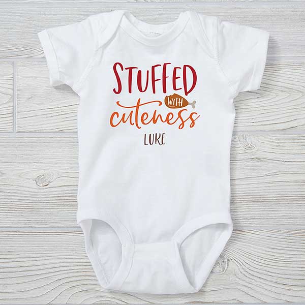 Stuffed With Cuteness Personalized Baby Clothing - 33241