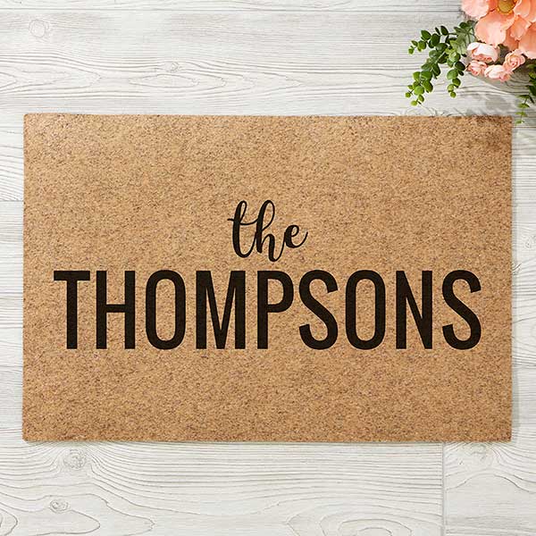 Personalized Name Synthetic Coir Doormats - 33256