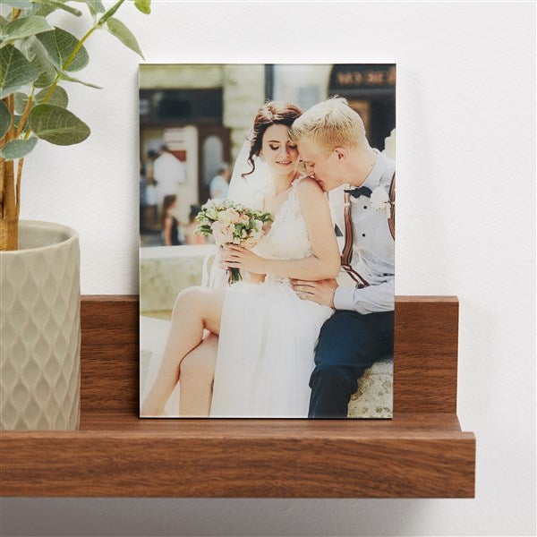 Wedding Memories Personalized Glass Photo Prints  - 33265