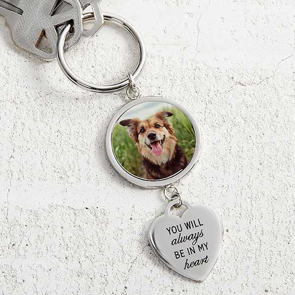 Buy Photo Pet Keychain, Custom Dog Keychain