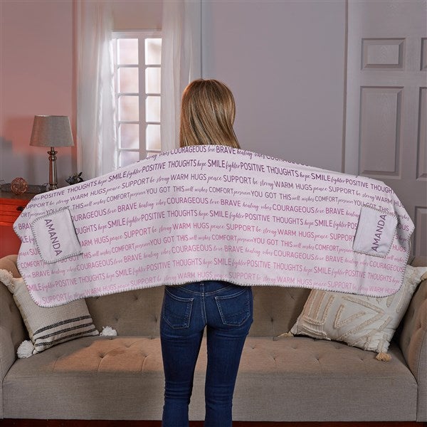 Words of Encouragement Personalized Cuddle Wrap - 33355