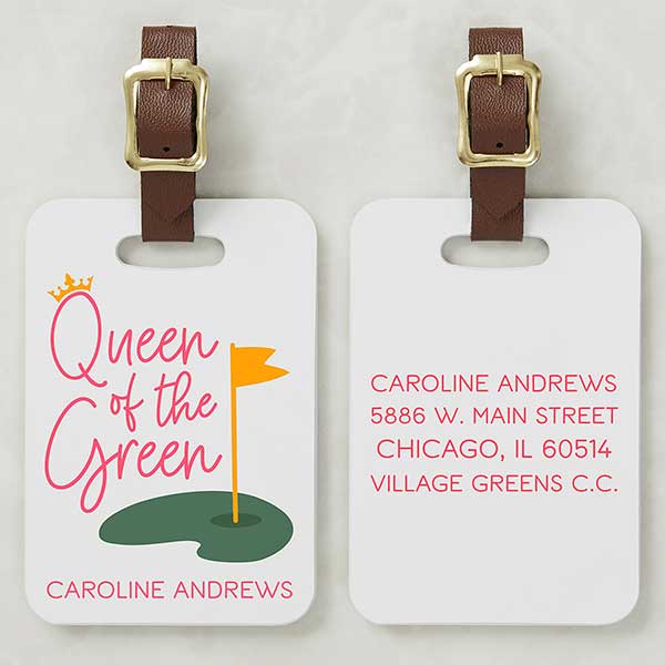 Custom Luggage Tags, Engraved Luggage Tag, Leather Tags with Logo, Mon –  Designs Etched