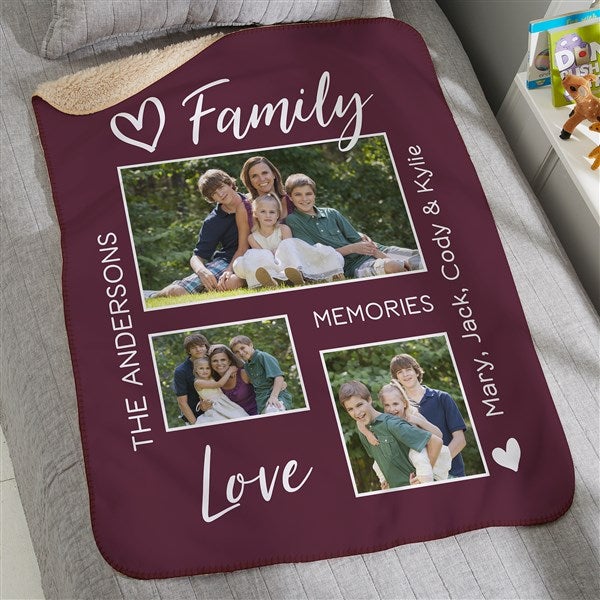 Photo Gallery For Her Personalized Photo Blankets - 33384