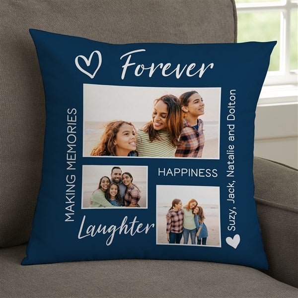 For Her Photo Collage Personalized Throw Pillows  - 33385