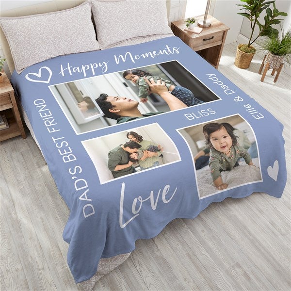 Photo Gallery For Him Personalized Photo Blankets - 33392