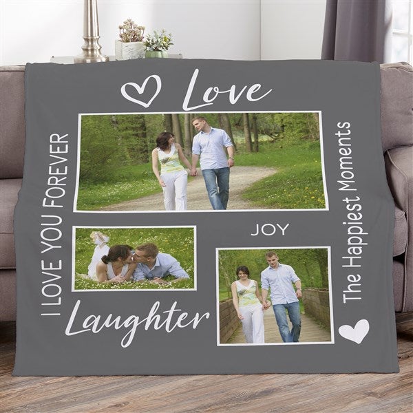 Photo Gallery For Couples Personalized Blankets - 33394