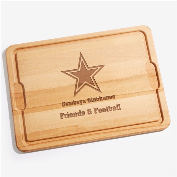 NFL Dallas Cowboys Personalized Wood Cutting Boards - 33406