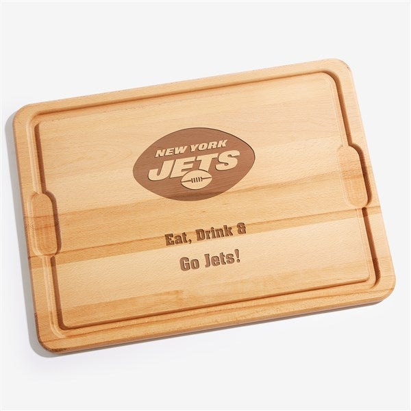 NFL New York Jets Personalized Maple Cutting Boards - 33421
