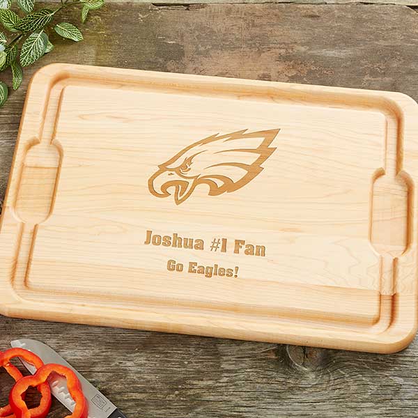 NFL Philadelphia Eagles Personalized Maple Cutting Boards - 33423