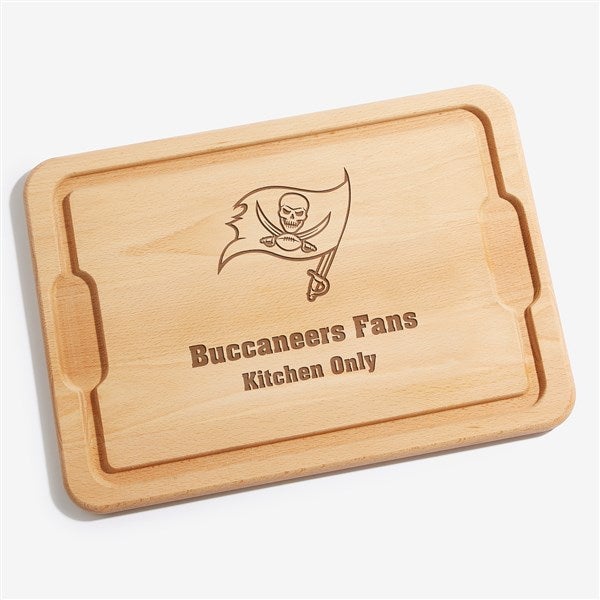 NFL Tampa Bay Buccaneers Personalized Maple Cutting Boards - 33427