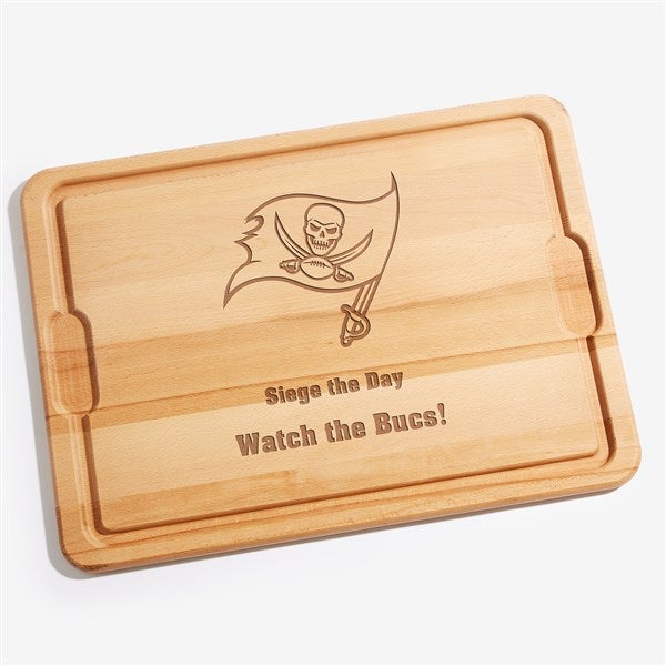 NFL Tampa Bay Buccaneers Personalized Maple Cutting Boards - 33427