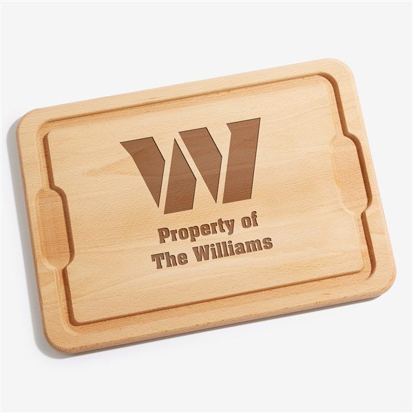NFL Washington Football Team Personalized Maple Cutting Boards - 33429