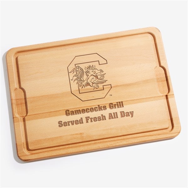 NCAA South Carolina Gamecocks Personalized Maple Cutting Boards - 33435