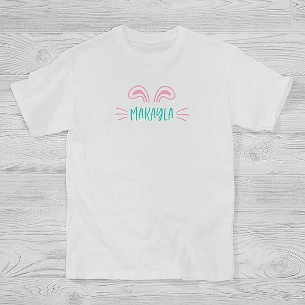 Ear-resistible Name Personalized Easter Kids Shirts - 33442