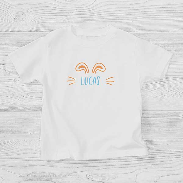 Ear-resistible Name Personalized Easter Kids Shirts - 33442