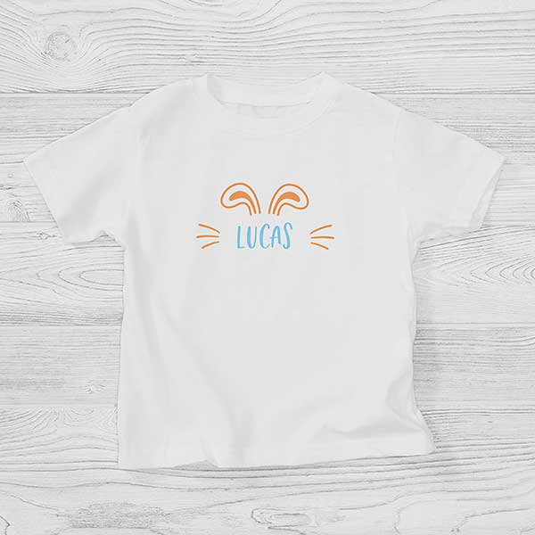 Ear-resistible Name Personalized Easter Kids Shirts - 33442