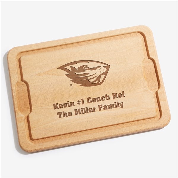 NCAA Oregon State Beavers Personalized Maple Cutting Boards - 33449