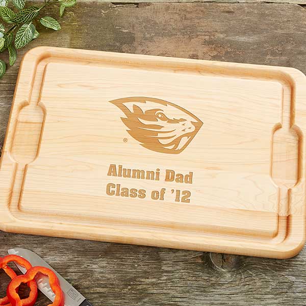 NCAA Oregon State Beavers Personalized Maple Cutting Boards - 33449