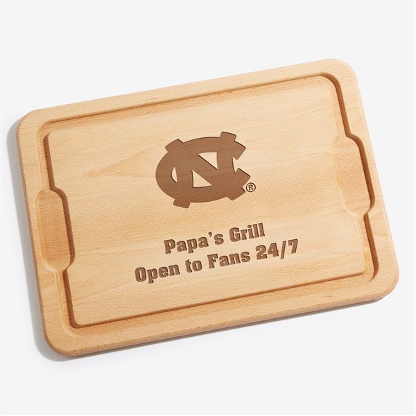 NCAA North Carolina Tar Heels Personalized Maple Cutting Boards - 33464