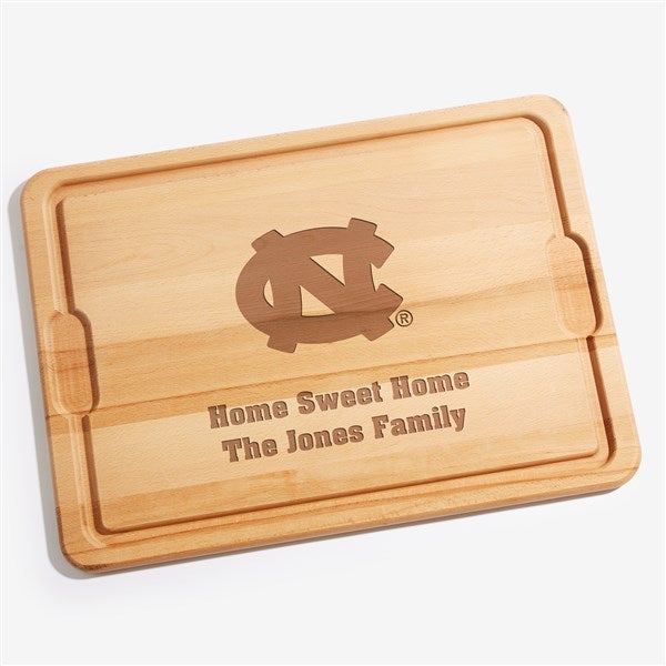 NCAA North Carolina Tar Heels Personalized Maple Cutting Boards - 33464