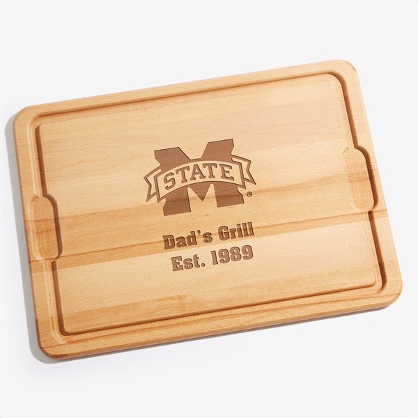 NCAA Mississippi State Bulldogs Personalized Maple Cutting Boards - 33480