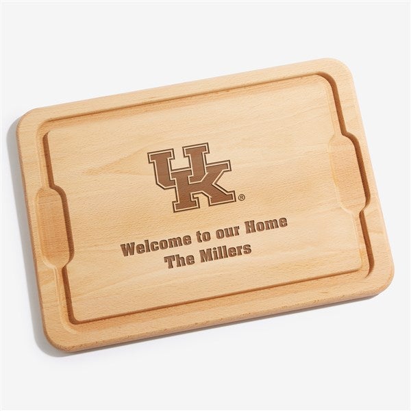 NCAA Kentucky Wildcats Personalized Maple Cutting Boards - 33483