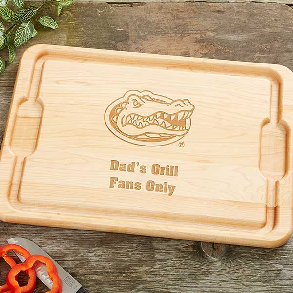 NCAA Florida Gators Personalized Maple Cutting Boards - 33498